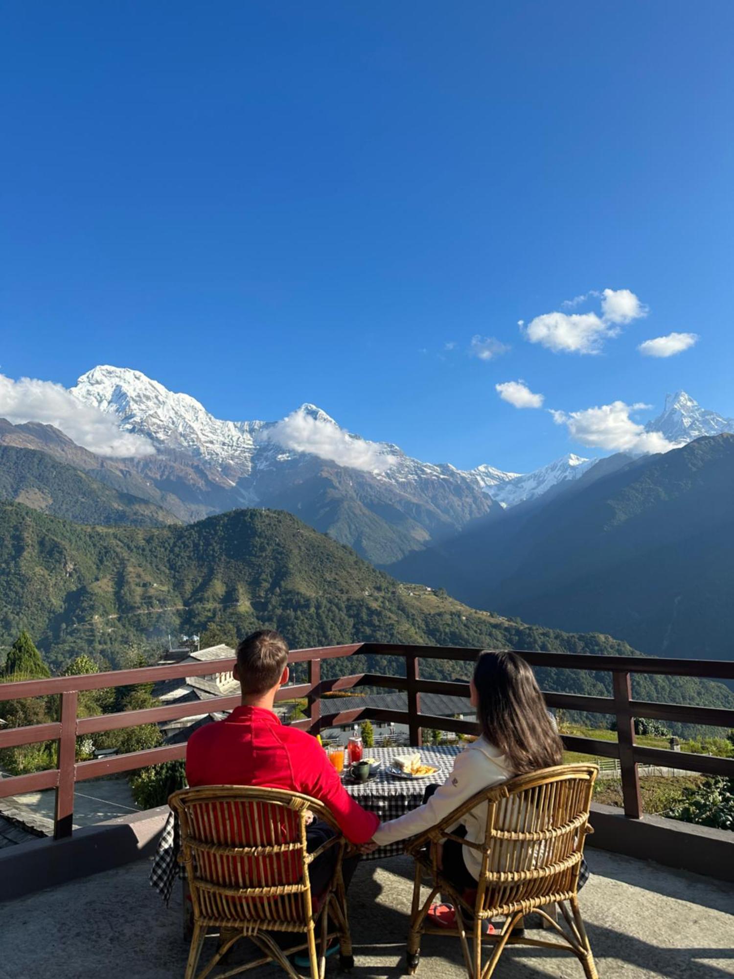 Hill Top Lodge Ghandruk Astam Экстерьер фото